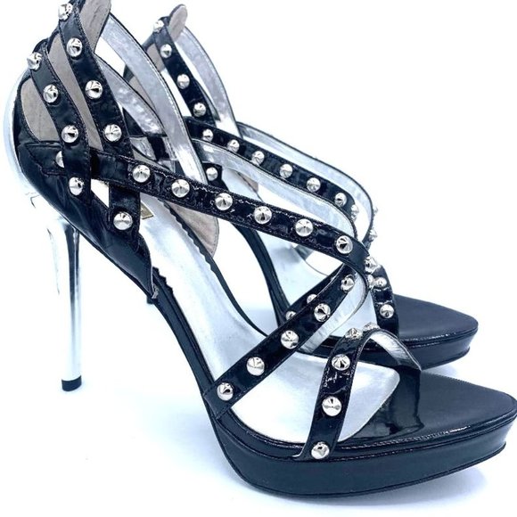 Report Signature Shoes - Report Signature Black Patent Heels M100 Masonic Blk MSRP $269!! SIZE - 10